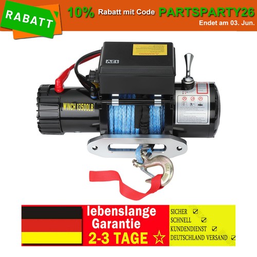 Elektrische seilwinde 13500lbs - seilwinde,