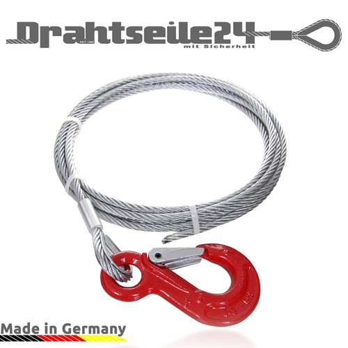 Stahlseil mit lasthaken - mit,