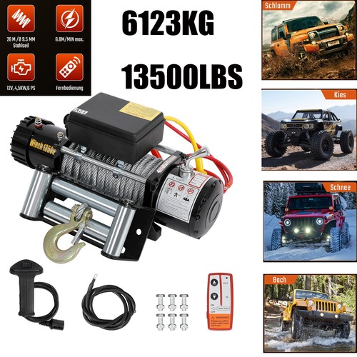 Elektrische seilwinde 12v - elektrische,