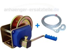 Handseilwinde gebremst in