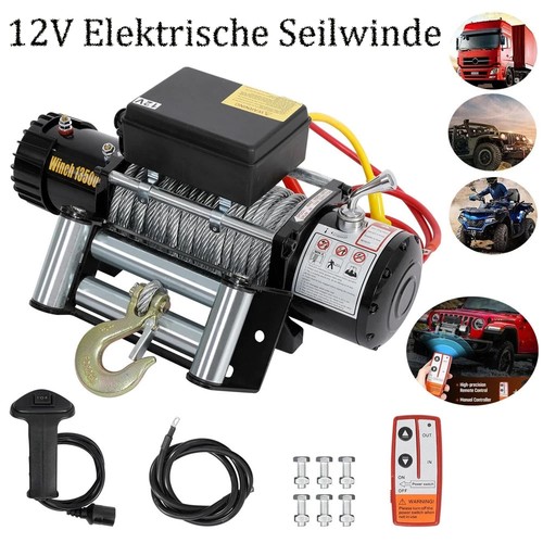 12v elektrische seilwinde - 12v,