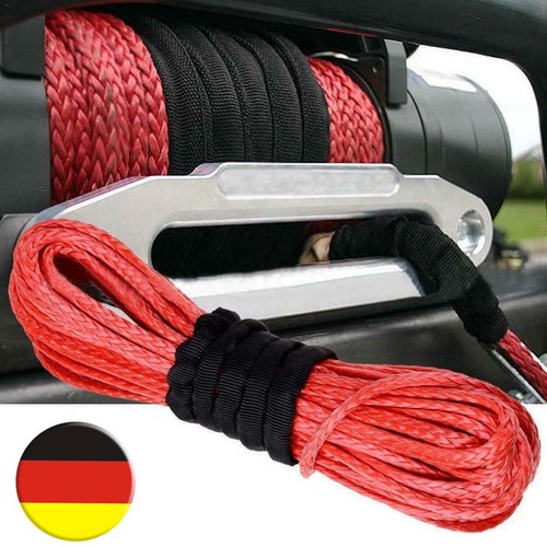 Synthetisches seil rot - rot, mit