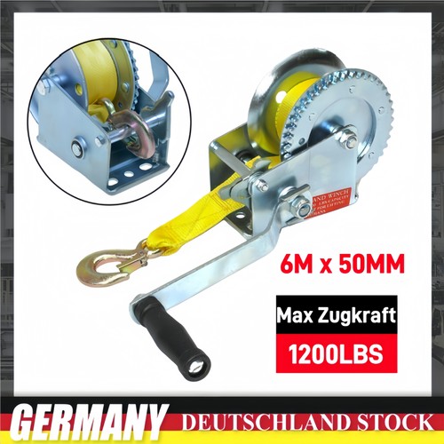 550kg 1200lbs bootswinde - 550kg,