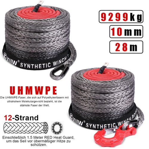 9299kg kunststoffseil - 9299kg,
