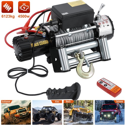 Elektrisch seilwinde 12v - elektrisch,