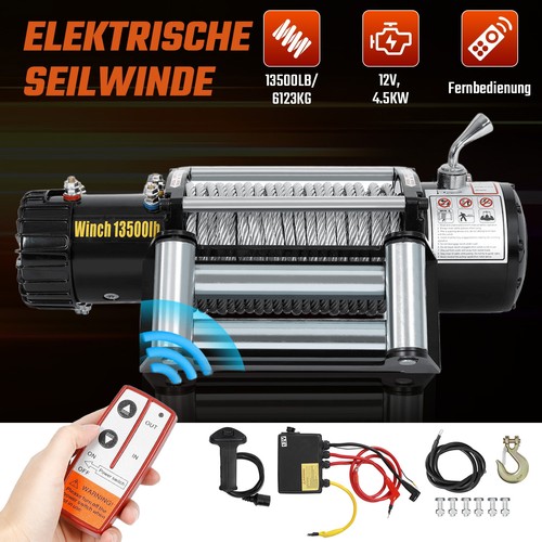 Elektrische seilwinde 12v - elektrische,